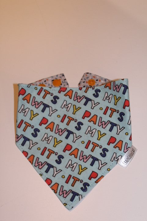 Crazy Cool Cat™ - It's My Pawty Bandana