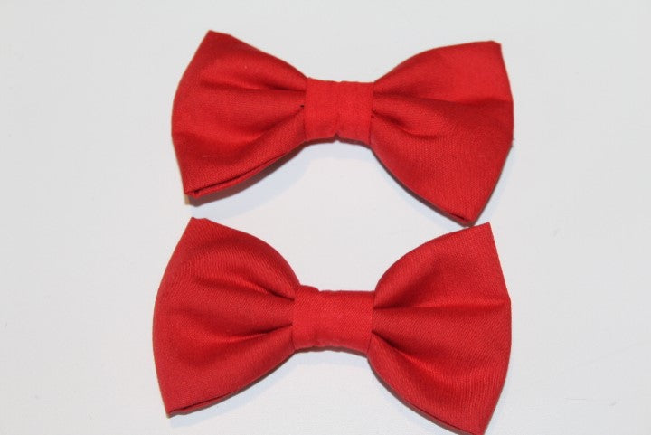 Crazy Cool Cat™ - Solid Red Cat Bowtie