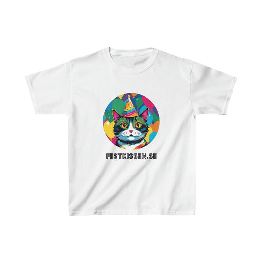 Festkissen T-shirt Barn Vit