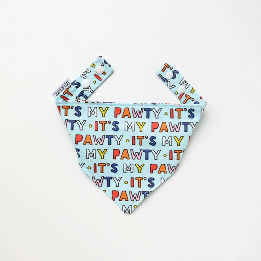 Crazy Cool Cat™ - It's My Pawty Bandana